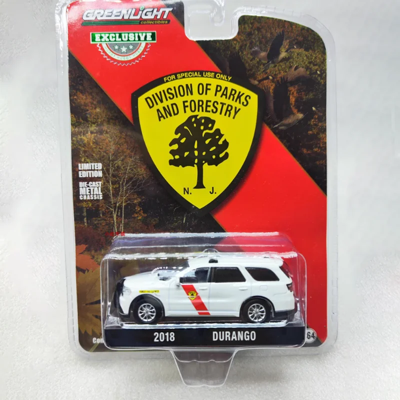 

GreenLight масштаб 1:64 2018 DURANGO пожарная служба сплава модель автомобиля коллекция дисплей орнамент игрушка в подарок