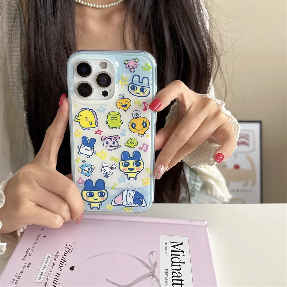 حافظة هاتف كورية لطيفة على شكل نجمة كرتونية لهاتف آيفون 14 15 16 برو ماكس 16 16 برو Fundas غطاء حماية كاواي جديد لهاتف أبل 15 برو كابا #2