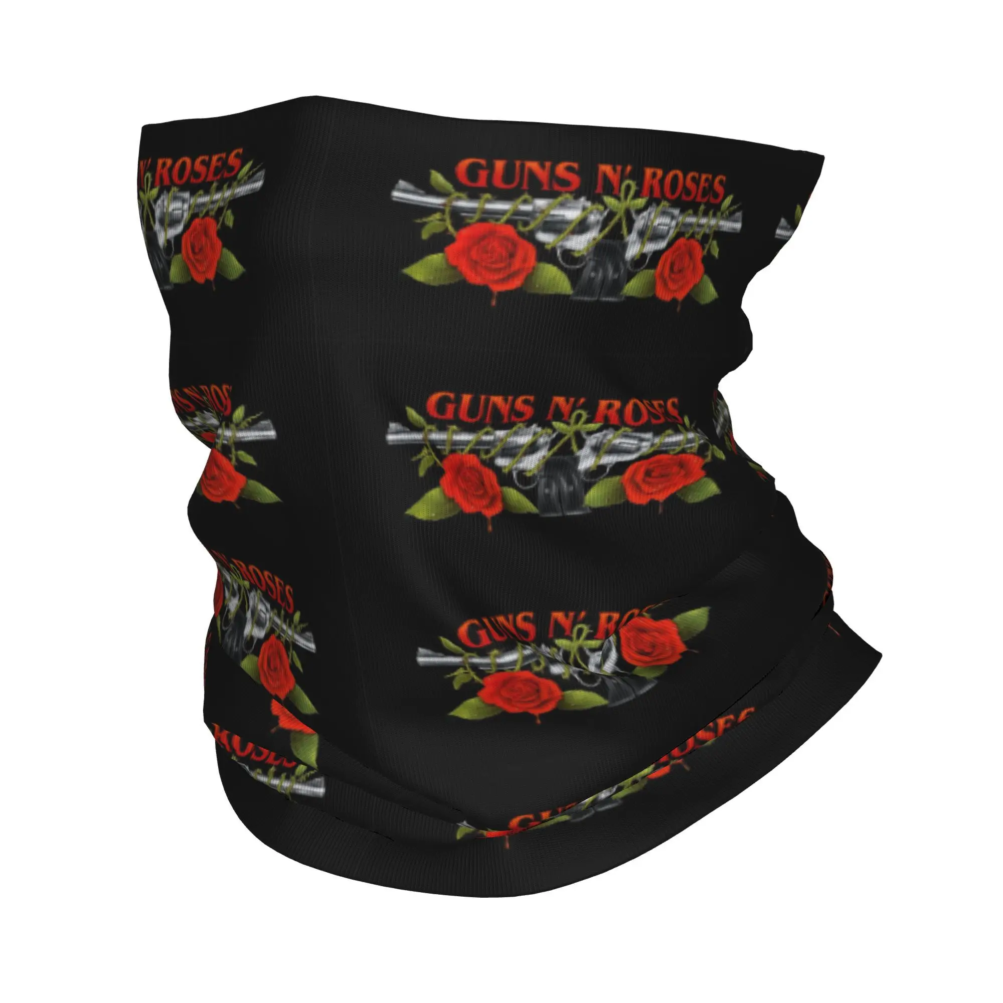 

Guns N Rose Heavy Metal Steampunk Music Bandana Neck Gaiter Printed Mask Scarf Multifunction Headband Running For Men Women