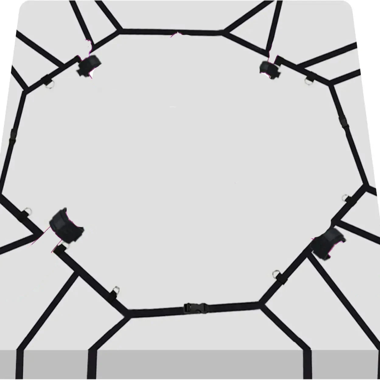 セックスベッド拘束緊縛ボンデージ拘束システムセックスプレイカップルゲームナイロン手錠足首袖口下 Sextoy 性的アクセサリー