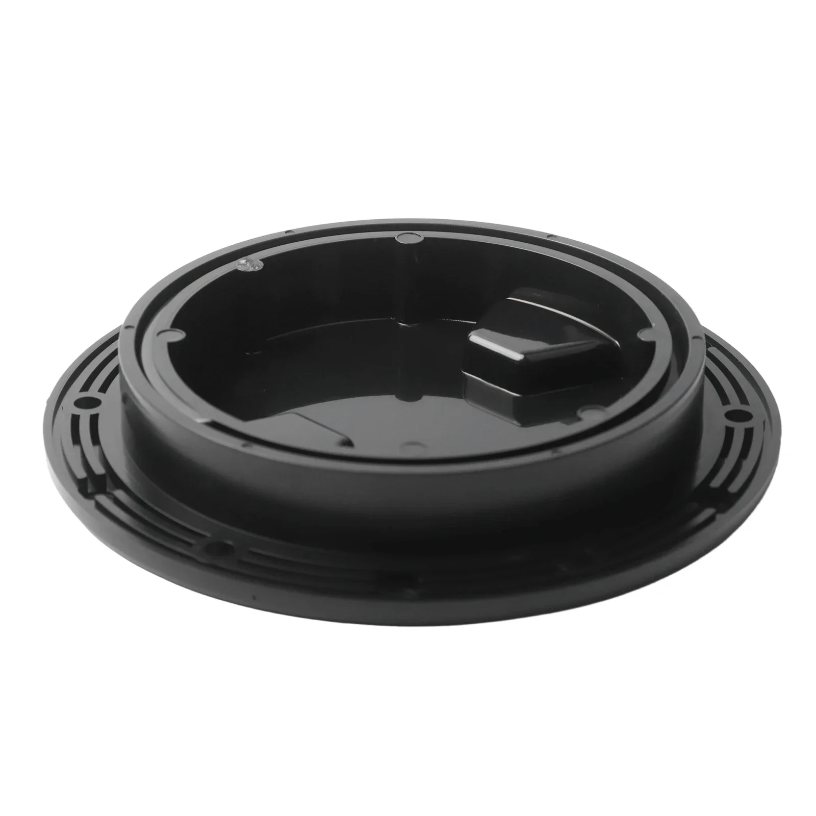 Marine Inspection Hatch Round Non Slip Design with Detachable Cover Ideal for All Types of Boats Made from Solid ABS