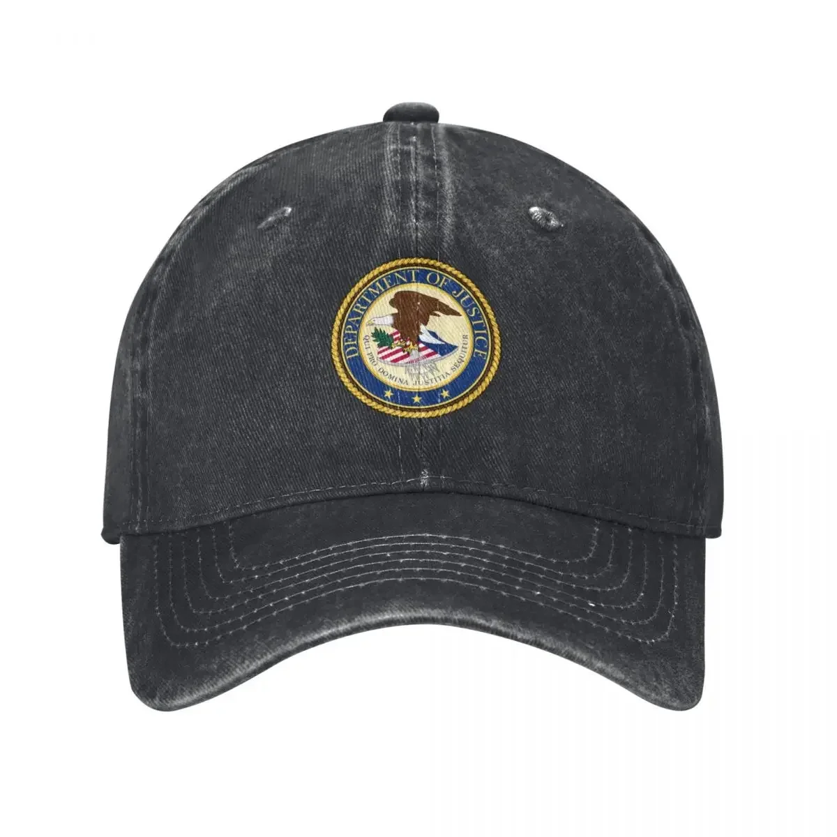Бейсболка с эмблемой Департамента юстиции США, кепка от солнца, кепка Wild Ball, забавные шляпы, женские шляпы, мужские шляпы