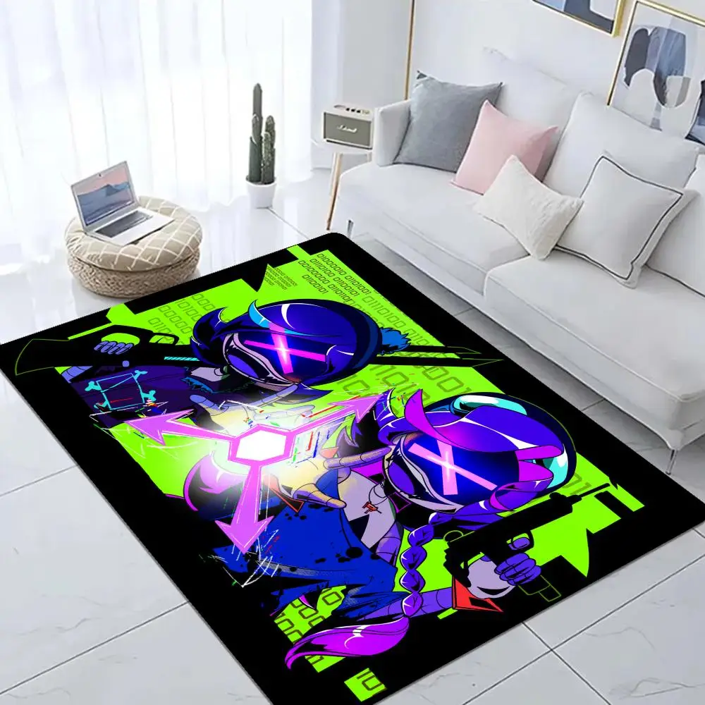 M-Murder Drones Floor Mat Bathroom Mat Kids Room Bedroom Decoration Balcony Anti-Slip Doormat Living Room Welcome Rug