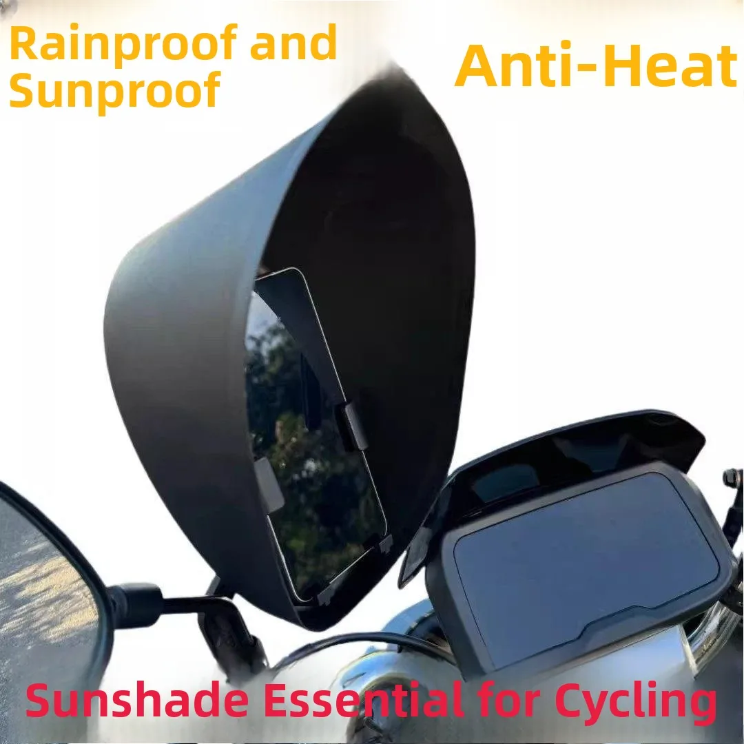 Sunshade God Tool Car Phone Sunshade Multi-Function Mobile Phone Holder Knight Navigation Waterproof Sunscreen Rainproof Hand