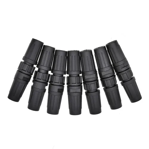 Imagen 2 del producto Conector impermeable PY07 Z108, enchufe de plástico de acoplamiento, enchufe de bayoneta IP67, conector a tope de 2 pines, 3 pines, 4 pines, 5 pines, 6 pines, 7 pines