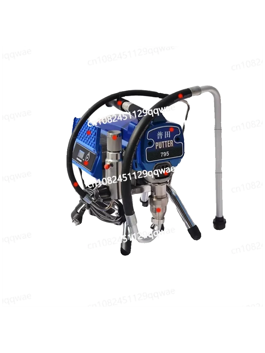 

Puteputian 895 High Pressure Airless Spraying Machine Small Household Brushless Spraying Latex Paint Paint Spraying Machine