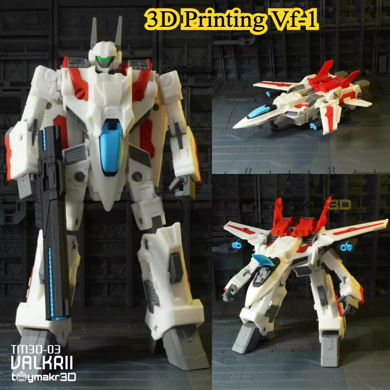 

В НАЛИЧИИ 3D-печать переменный истребитель Vf-1 Фигурка Робот Игрушки