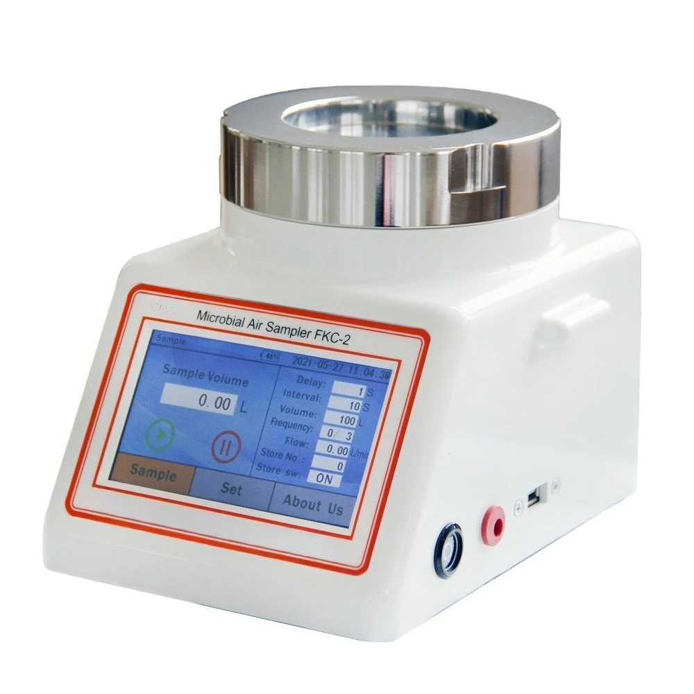 Microbial and biological air samplers, high-efficiency gas analyzers, AC/DC power supplies