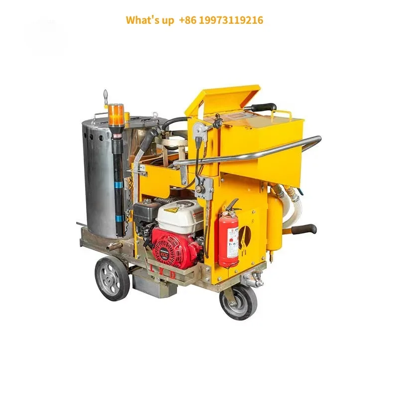 2026 New Thermoplastic Traffic Convex Line Road Marking Machine Core Include Pump Engine Manufactured Road Marking Paint Special