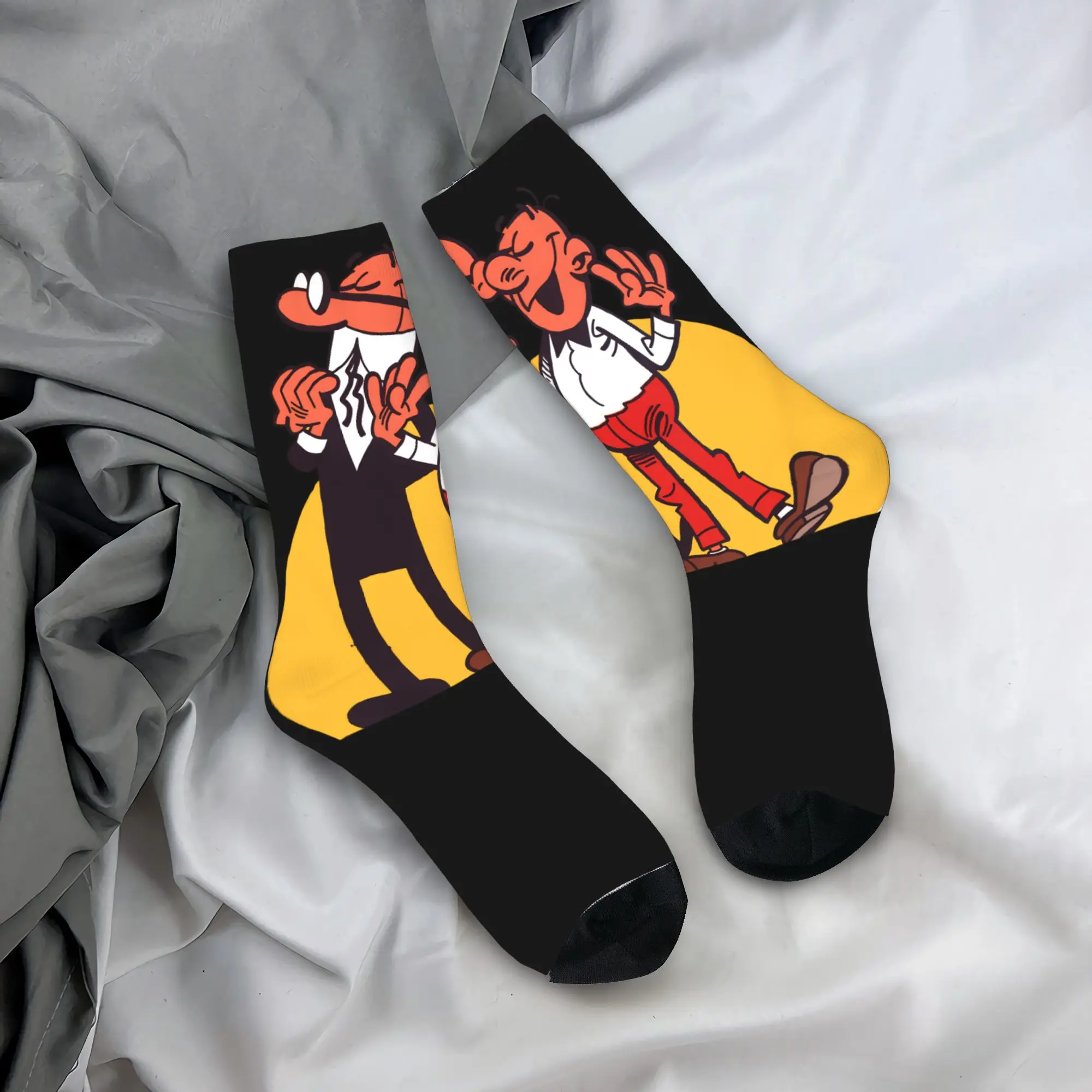 

Носки Mort & Phil Mortadelo y Filemón: Готические, осенние, антиперспирантные, мужские, мягкие, на заказ, для бега и спорта