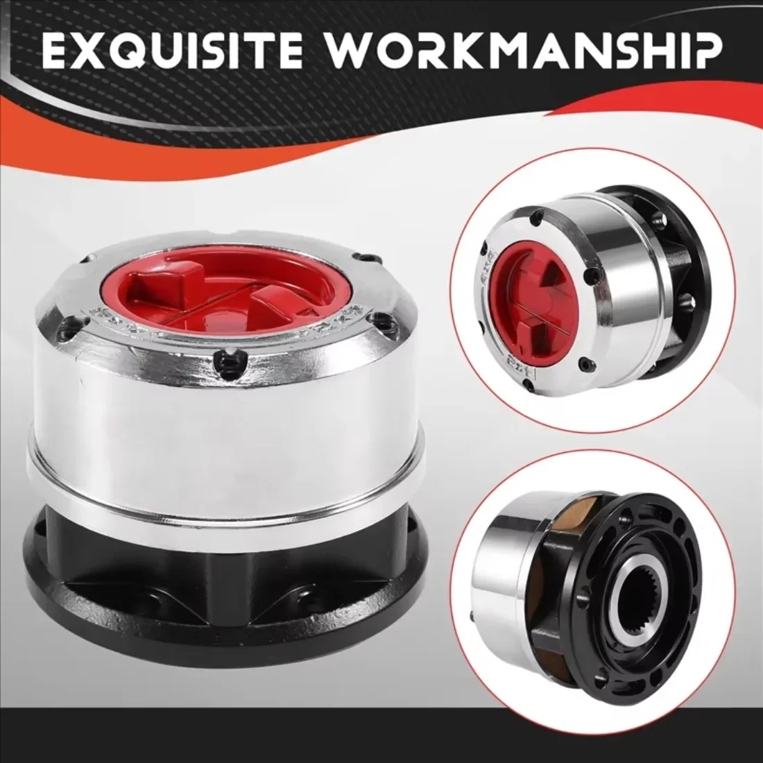 For KIA Sportage 4WD 1995-2002 Retona Bongo AVM460HP B034HP Car Hub Lock Replacement 26 Spline Manual Wheel Locking Hubs Lock