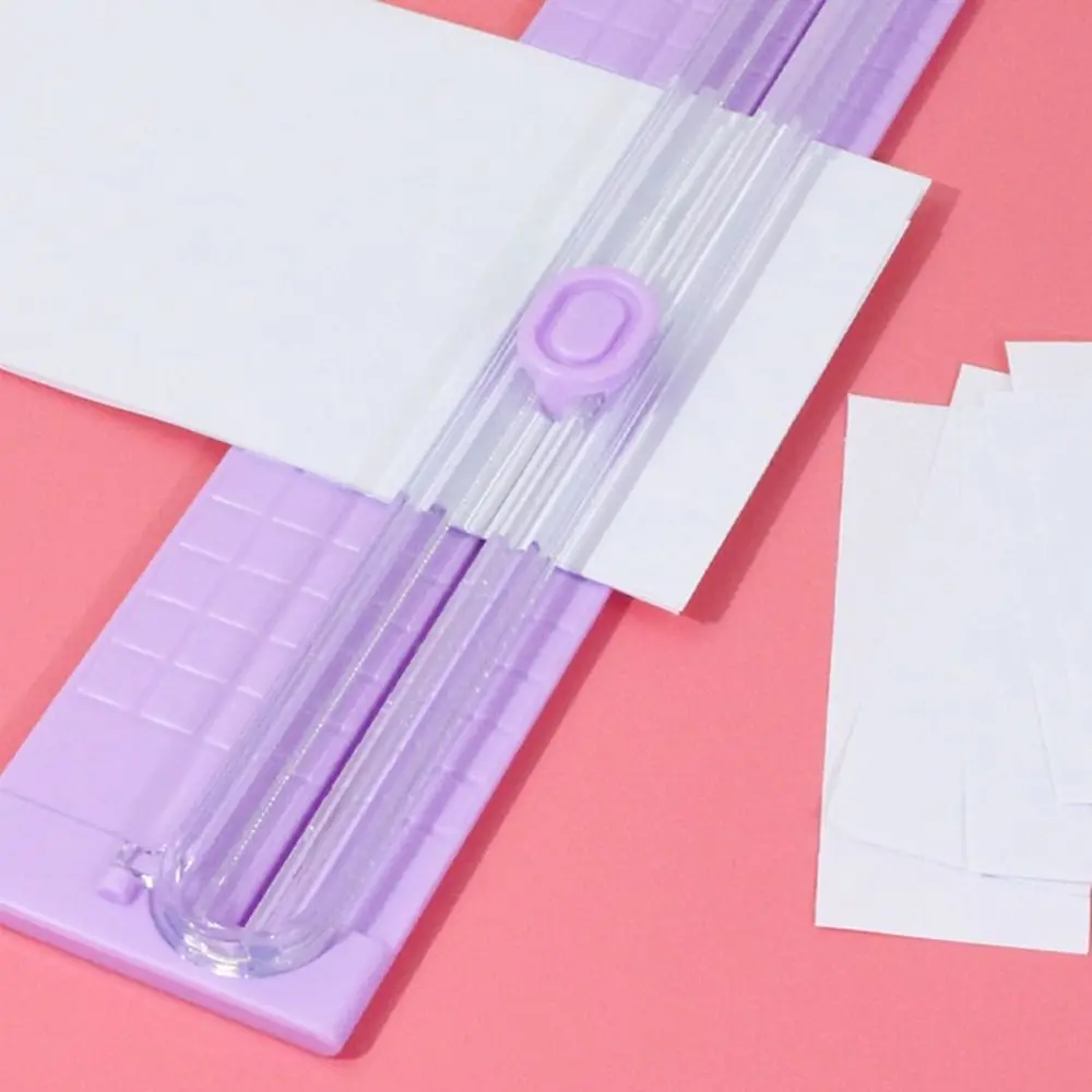 A3/A4 Paper Cutting Paper Cutter Bidirectional with Pull-out Ruler Paper Trimmer Portable Paper Cutting Tool School Office