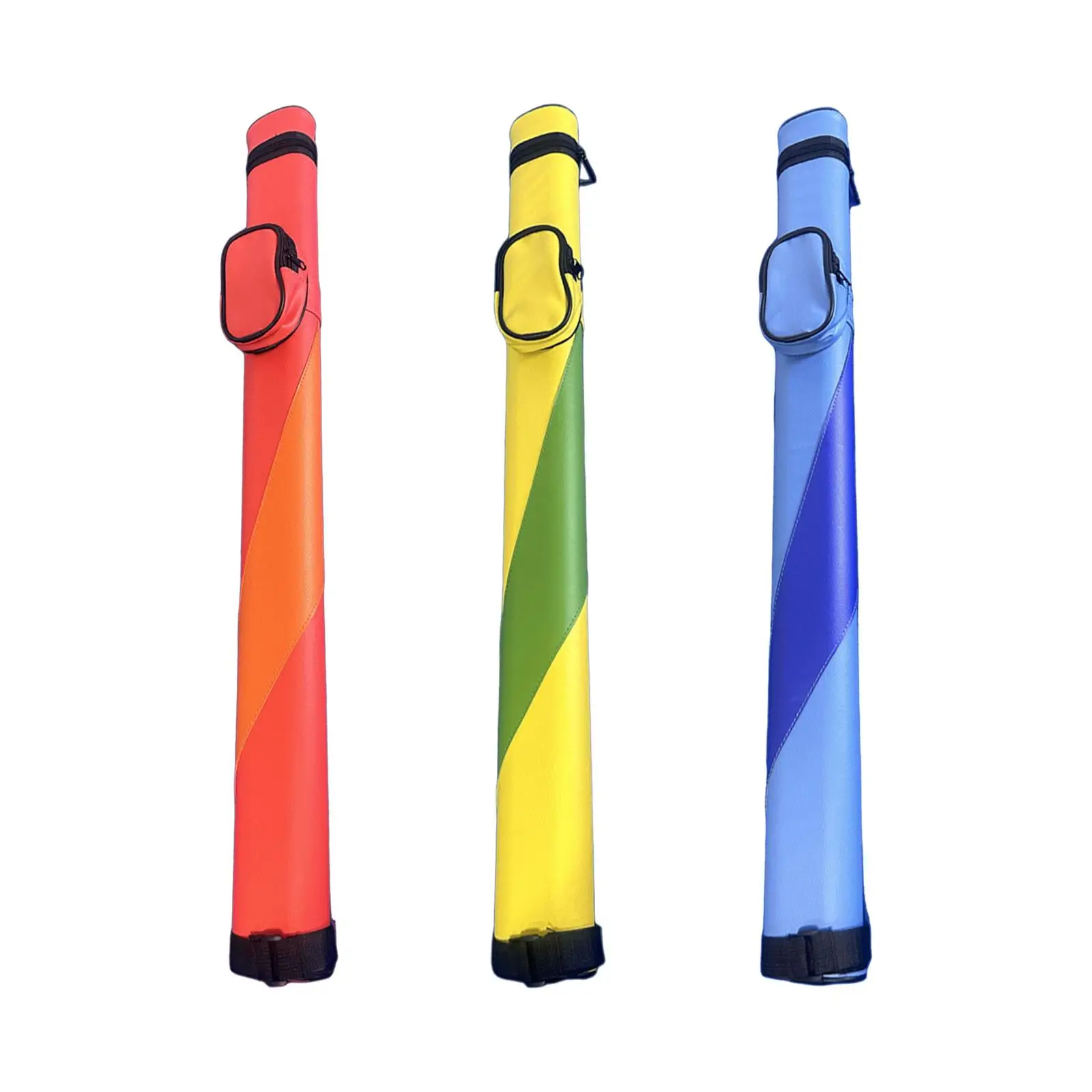 

Billiard Carrying Case Holder Impact Resistant, 1x1 Organizer Protector, Shockproof Pool Cue Rod Box