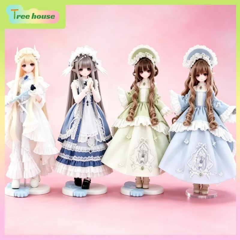 

COME4FREE Mitian IV Mist Poem Series 1/6 Scale BJD Doll Articulated Action Figure Blind Box Trendy Collectible Doll