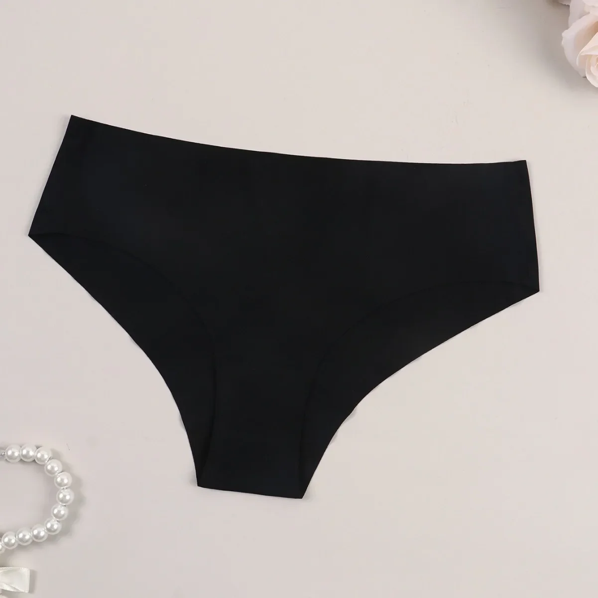 Cheeky Bikini Panties Seamless Briefs Playful Underwear with I Love My Husband Prints Thong for Women Whimsical Gifts