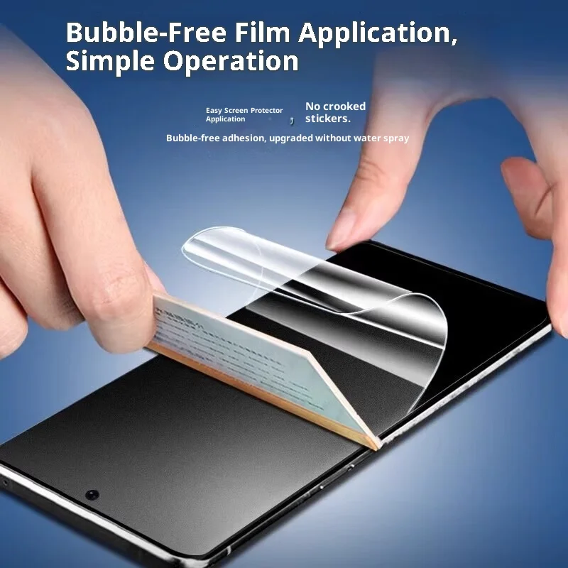 3-1 قطعة غطاء كامل ماتي هيدروجيل فيلم ل vivo iQOO 15 لينة بولي TPU حامي الشاشة ل vivo iQOO 15 13 12 برو لا الزجاج #3