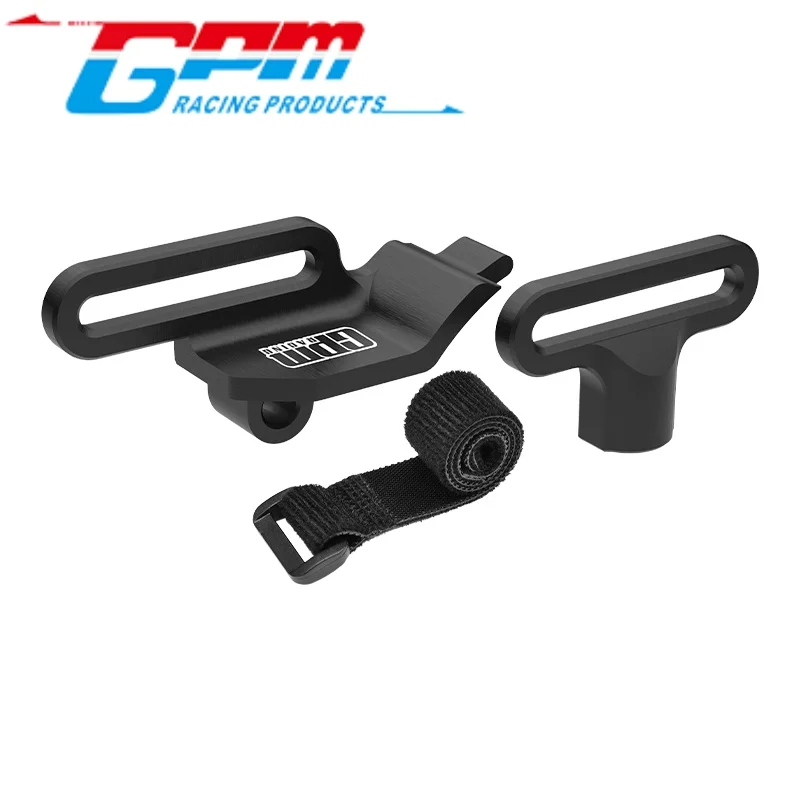 GPM TXMM0126 7075 ALLOY RETAINER, BATTERY HOLD-DOWN FOR TRAXXAS MINI MAXX / MINI XRT / MINI SLASH / MINI RALLY RC Upgrade