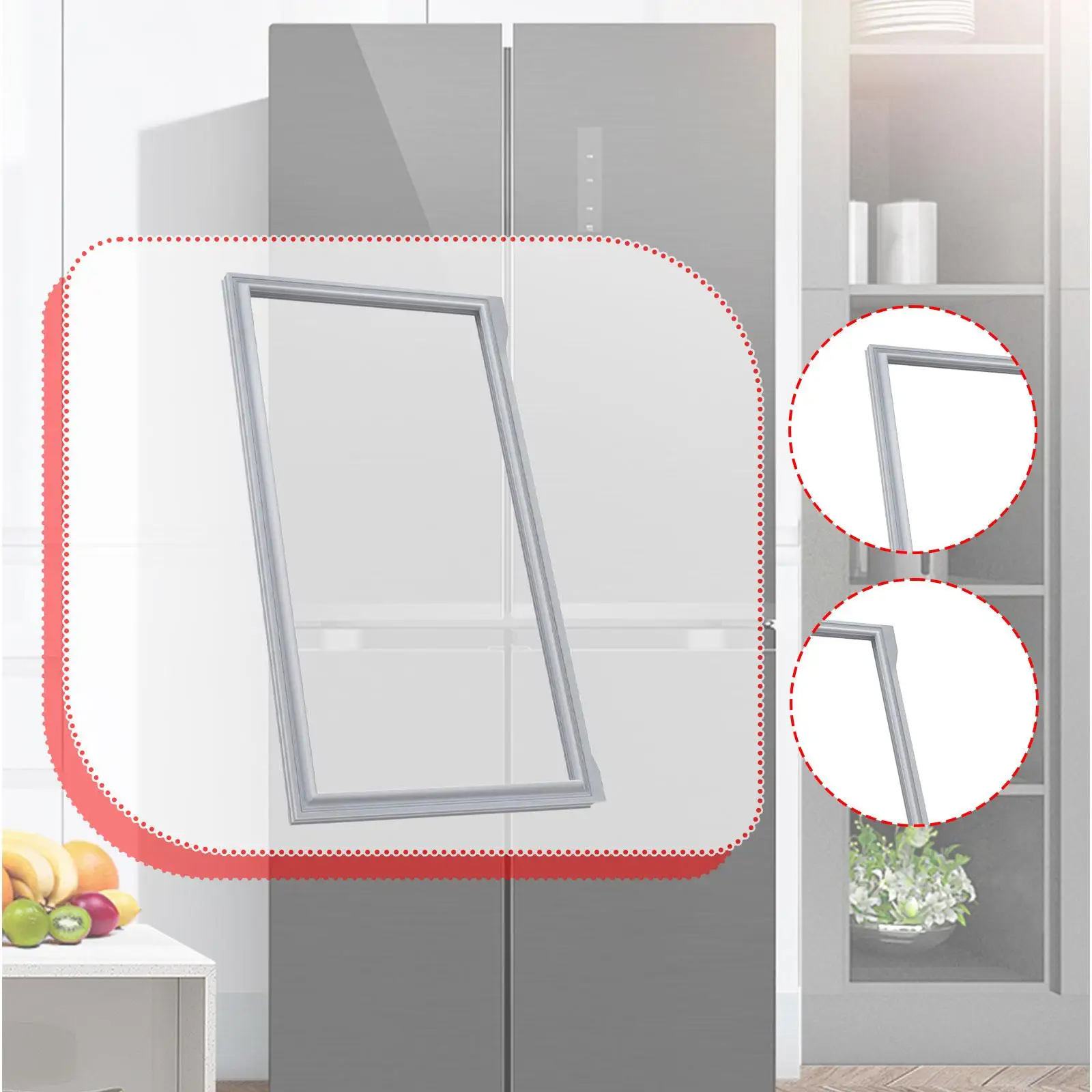 

Прокладка дверцы холодильника с морозильной камерой W 10830162 В 12723206 AP PS 11759515 В 10443225 Эап 11759515 Уплотнительная деталь, насадки для сборки холодильника