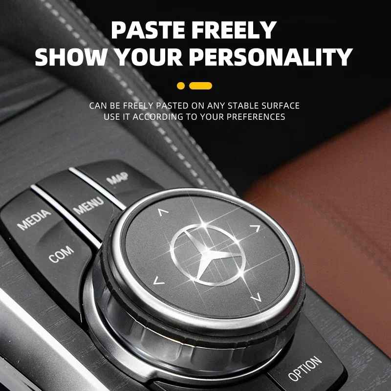 تصفيف السيارة ثلاثية الأبعاد سبيكة معدنية للدراجات النارية شعار شارة ملصق لمرسيدس بنز W220 W205 W211 W212 GLC GLS AMG W203 اكسسوارات