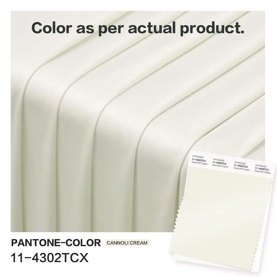 Ivory Backdrop Curtain for Wedding Parties, 4 Panels Wrinkle Free Polyester Photo Backdrop Drapes Back Drop Cloth for Birthday P