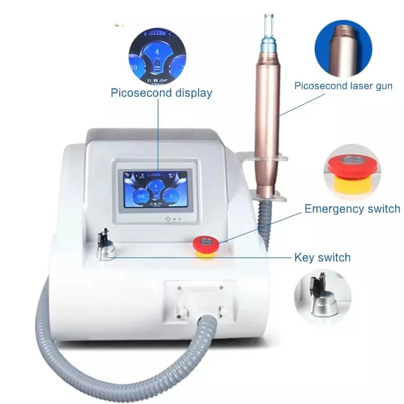 Máquina profesional de rejuvenecimiento de la piel Facial de carbono, limpieza profunda de la piel, exfoliación de Hollywood, máquina multifunción para aclarar la piel
