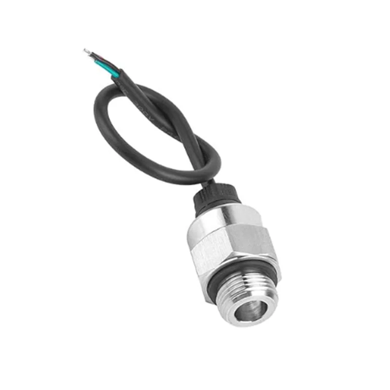 Water Pressure Sensor, IP65 Analog Water Pressure Transducer, Pressure Transducer, Fit for Packard Connector Three Core