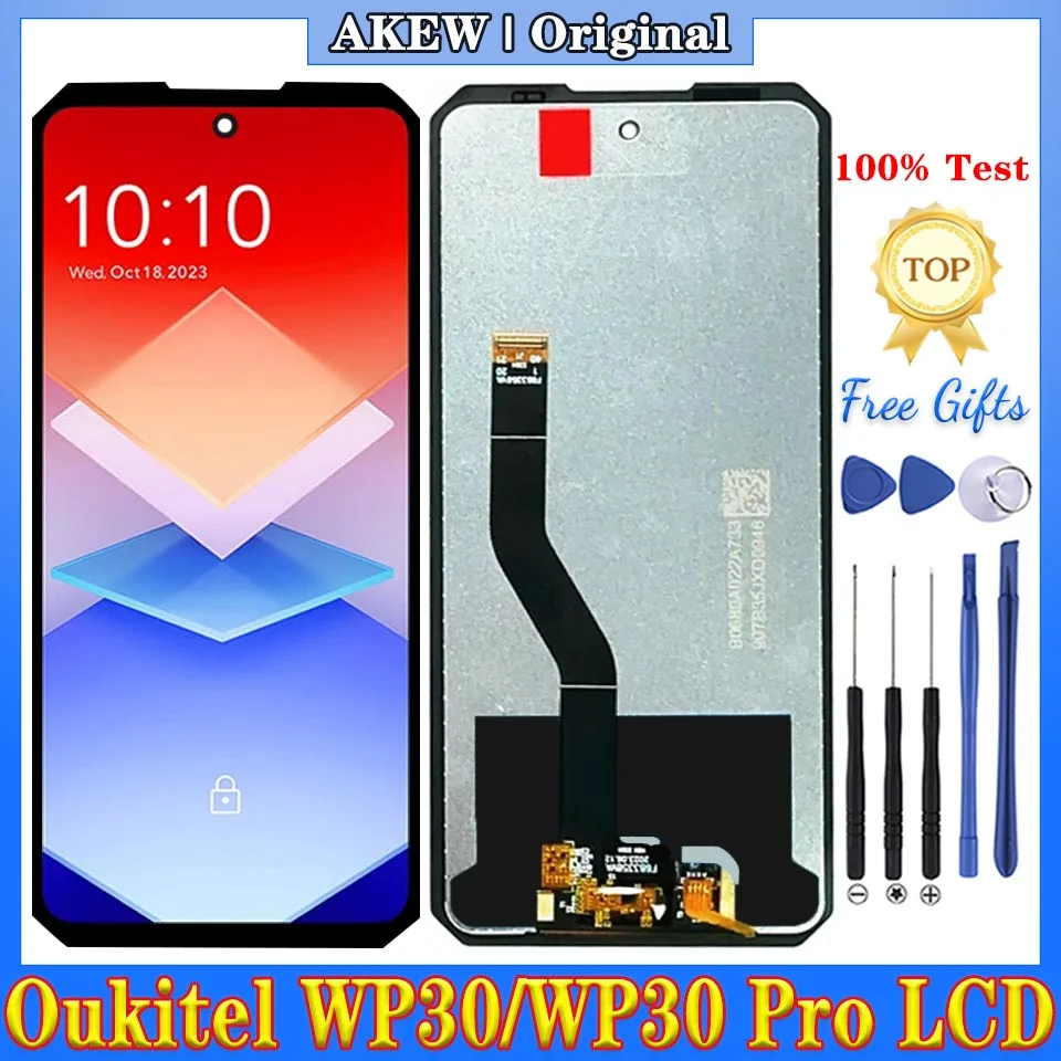 6.78" Original For Oukitel WP30 Pro LCD Display OUKITEL WP30 Touch Screen WP 30 WP30Pro Digitizer Assembly Replacement Parts