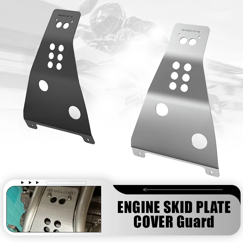 

CRF 300L 2023 Under Engine Protection Cover For HONDA CRF300L 2021-2022 Motorcycle Accessories CNC Skid Plate Bash Frame Guard