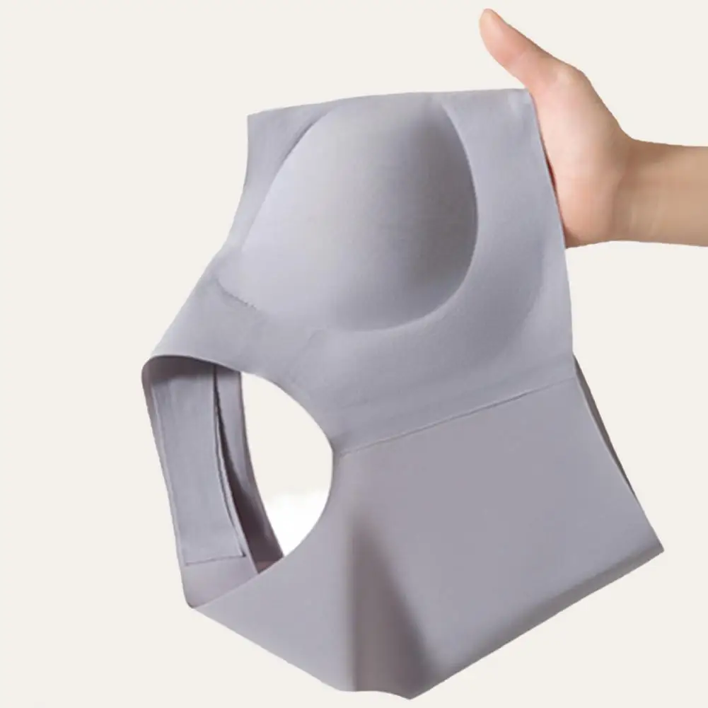 女性フィットネスブラジャー快適なワイヤレスパッド入り Bralette 女性のためのフルカバレッジ Tシャツブラジャープラスサイズソフト通気性下着