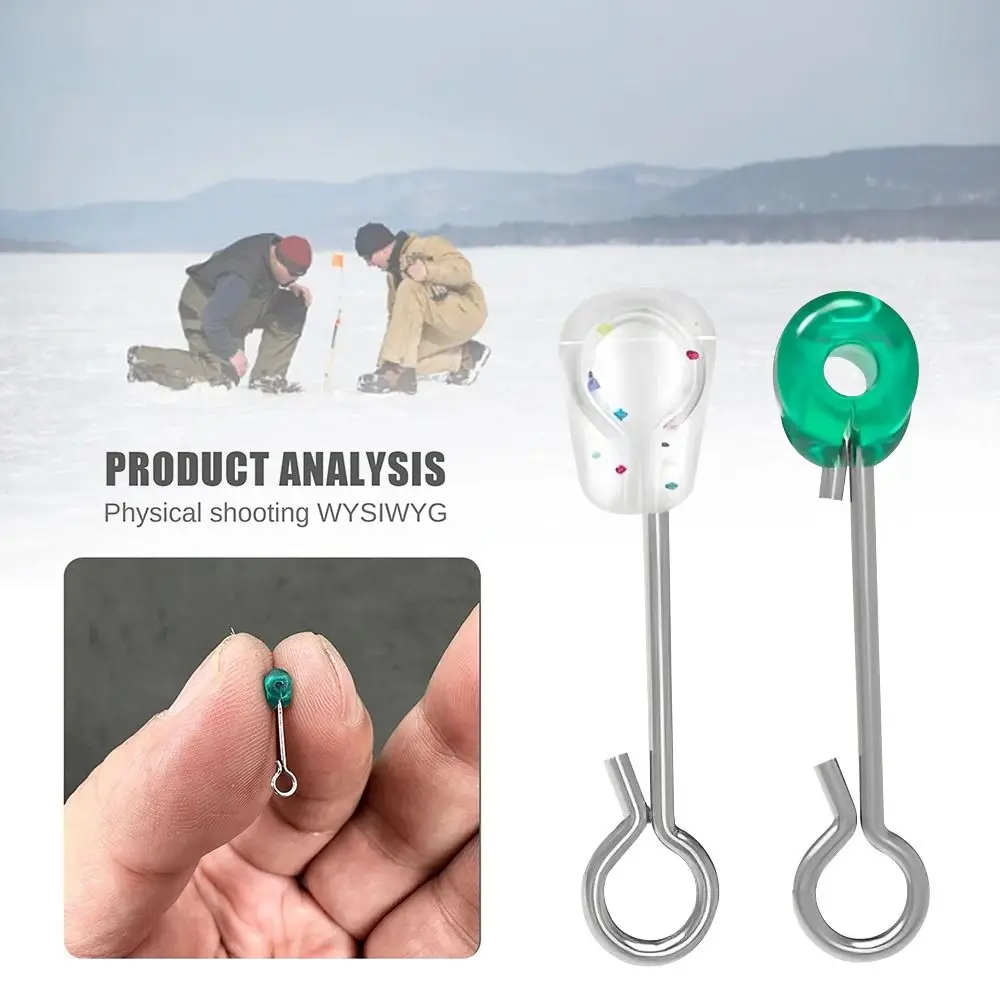 

20pcs 2025 Removable Float Fixed Hook Wave Flowing Water Anti-Water Leakage Fixed Float Gadget windproof Stable Float Holder