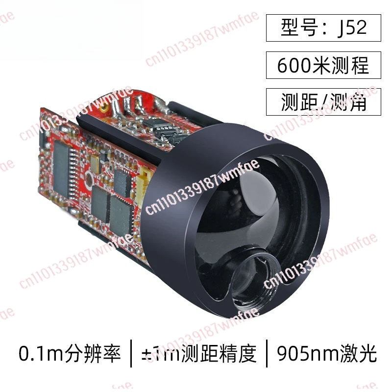 High Quality Small Size Laser Rangefinder Sensor OEM Laser Rangefinder Module RS232 TTL Interface for Night Vision