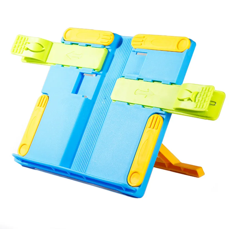 حامل قراءة بلوري، رف كتب قابل للطي، حامل قراءة محمول، حامل كتب سطح المكتب