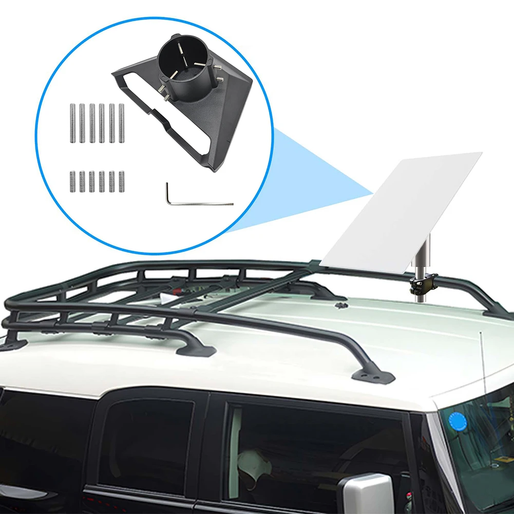 

For Starlink Gen 3 Pipe Adapter Pole Mount Pipe Adapter Mount Satellite Bracket for Starlink Standard Dish V3 Kickstand