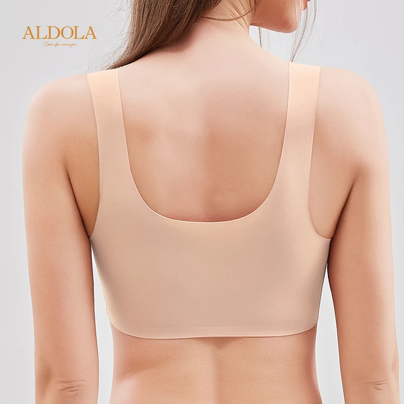 ALDOLA Women's Sport Bras Seamless Wireless Bra Push Up Bralette Full Coverage Everyday Bras Female Lingerie & Underwear