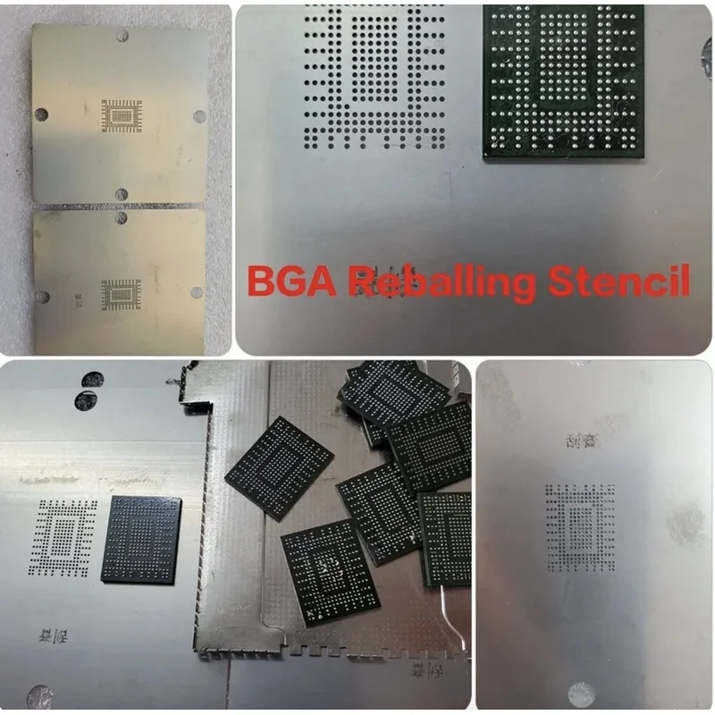 BGA Reballing Stencil For Microsoft Surface Pro 5/6 Laptop 1/2 Surface Go 1/2 SSD Hard Disk With Install Tool