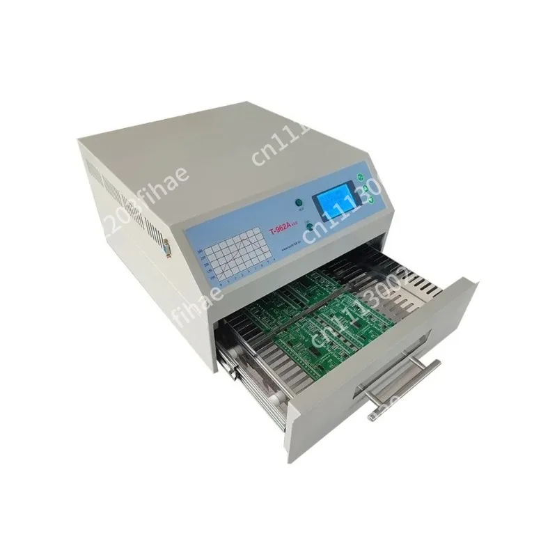 T-962 reflow oven 962a + small reflow soldering machine 962c for multi-layer circuit boards