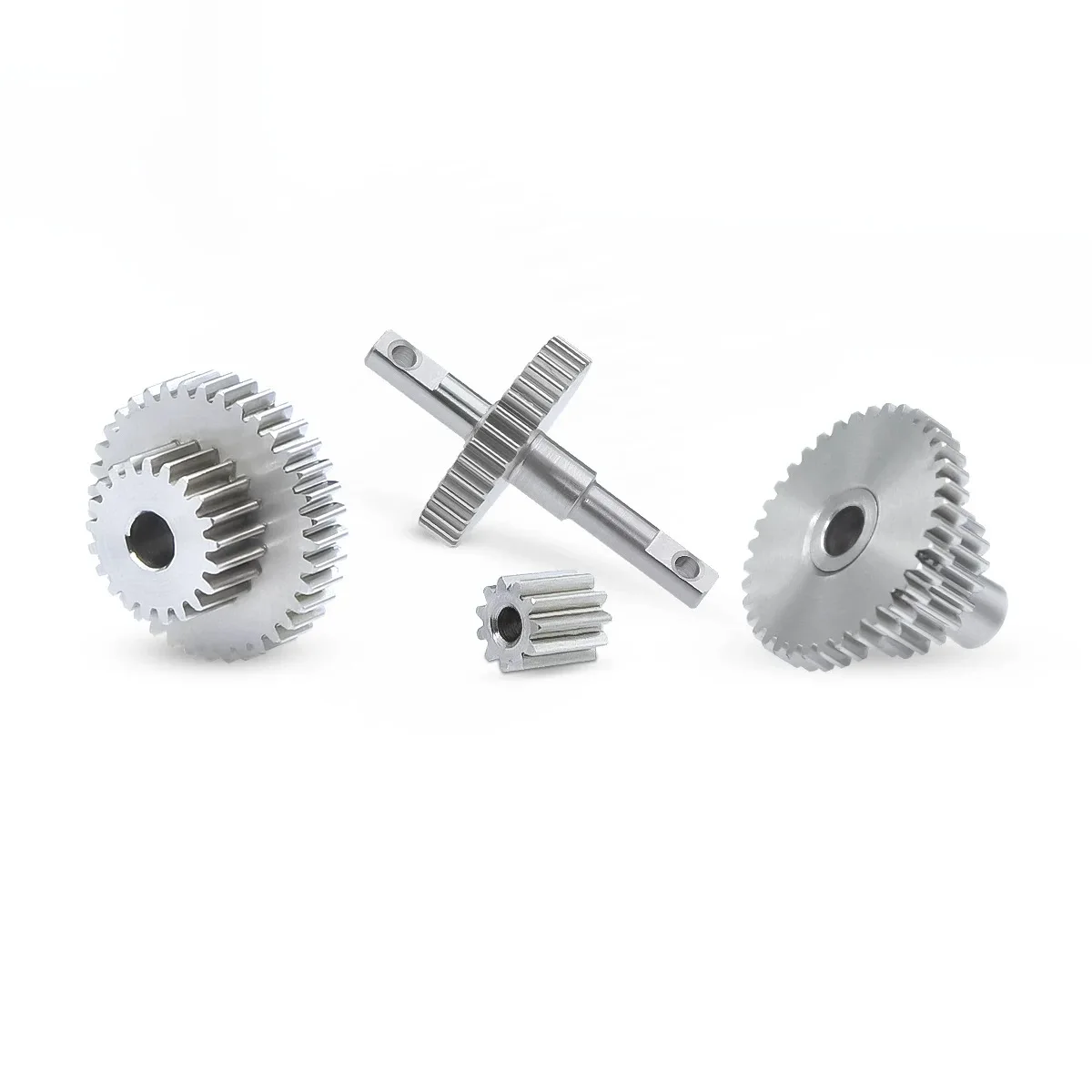 

Stainless Steel Gearbox Gears High-speed/Standard-speed/Low-speed For 1/18 TRX4M Land Rover Bronco RC Car Upgrade Parts