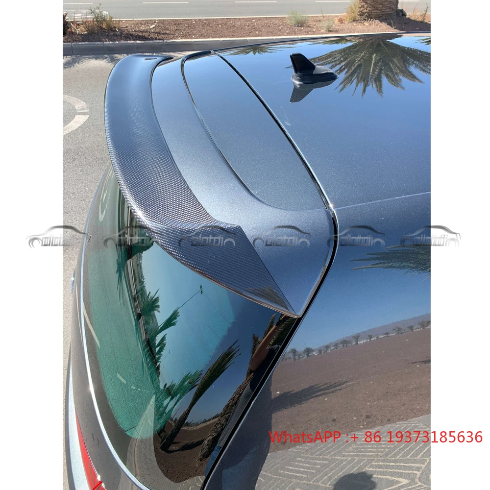 RZ Style Rear Lip Trunk Wing Carbon Fiber Roof Spoiler for Volkswagen Golf 7 VII MK7 GTI 2015-2017