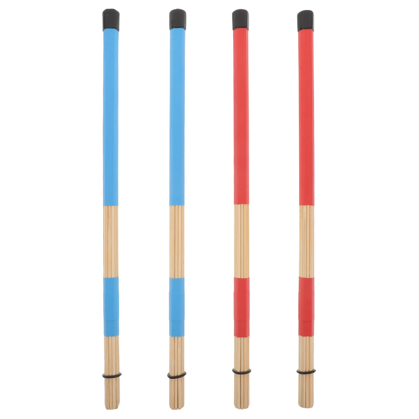 

2 пары деревянных щеток-палочек для барабанов, щетки для малого барабана, набор джазовых барабанных палочек, аксессуары для перкуссии, палочки для тренировок и выступлений