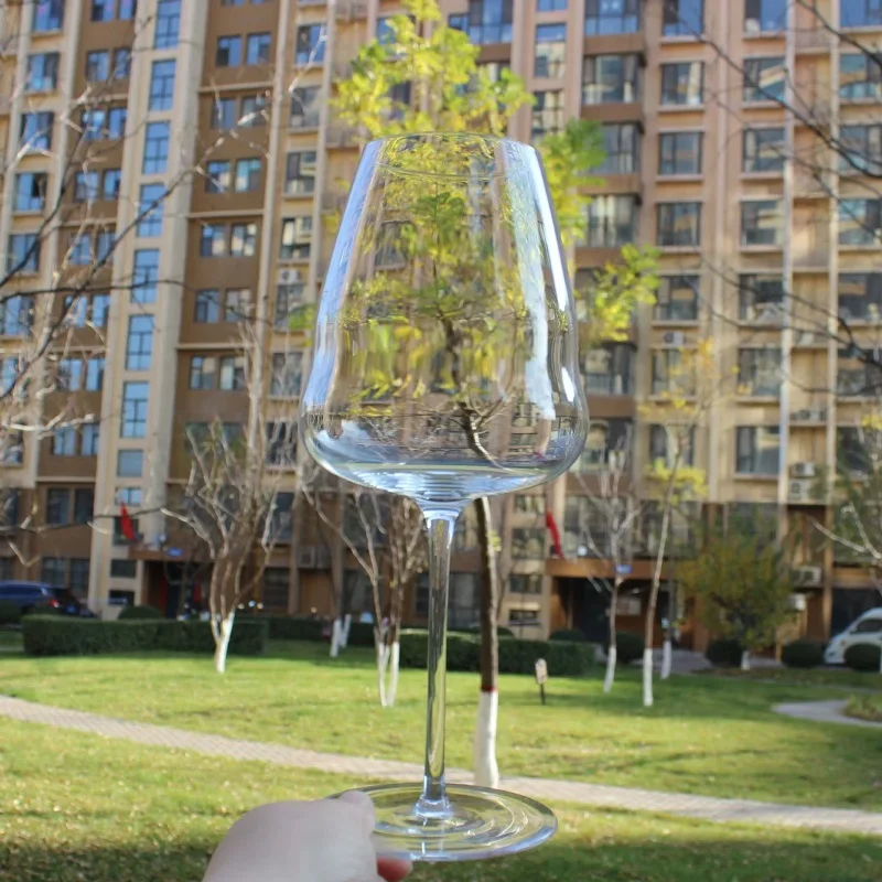 

2PCS Large Capacity Bar Restaurant Wedding Party Wine Set Bordeaux Burgundy Red Wine Glass Cup Household Drinkware Gift