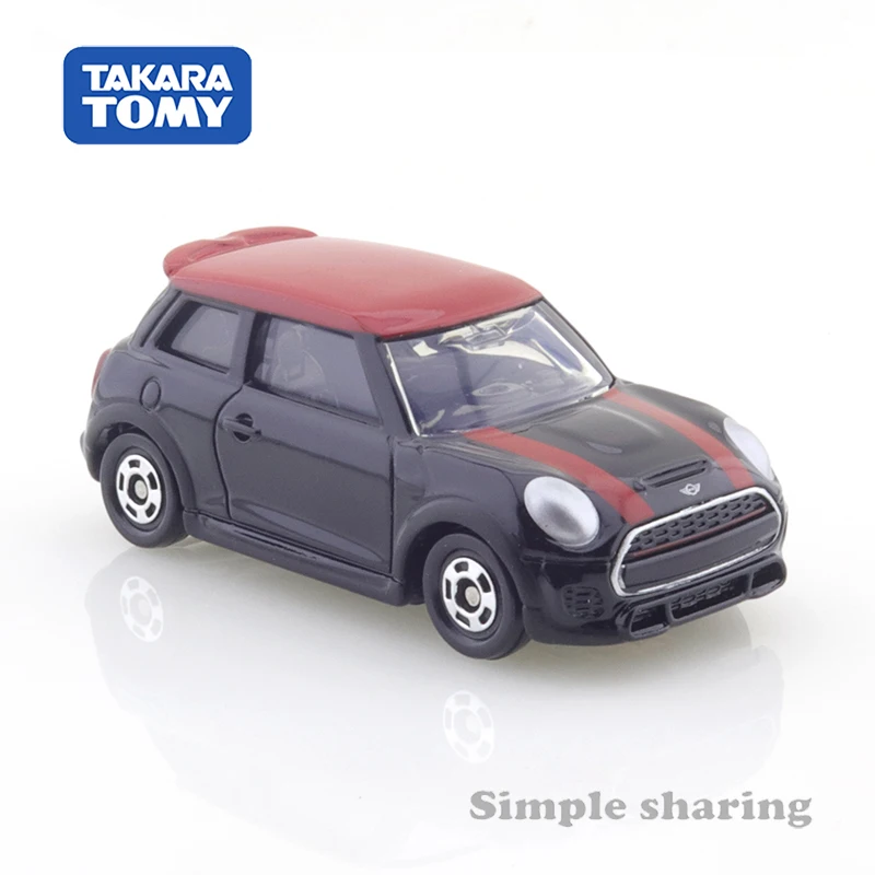 Takara Tomy Tomica Asia oryginalna AO-05 MiniJohn Cooper Works (azja Ver.) 1/67 zabawki ze stopu Model odlewany Metal pojazdu silnikowego