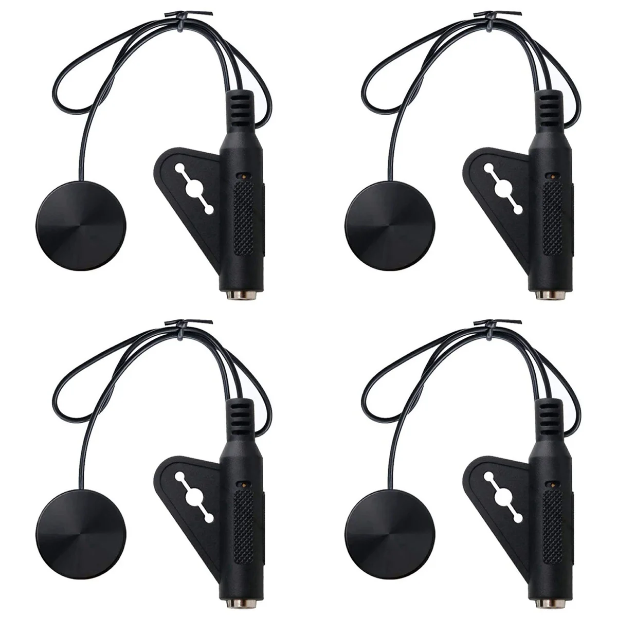 A71P 4X لاقط الجيتار الصوتي بيزو لاقط الاتصال للجيتار القيثارة الكمان ، المندولين ، البانجو ، كاليمبا ، القيثارة #1