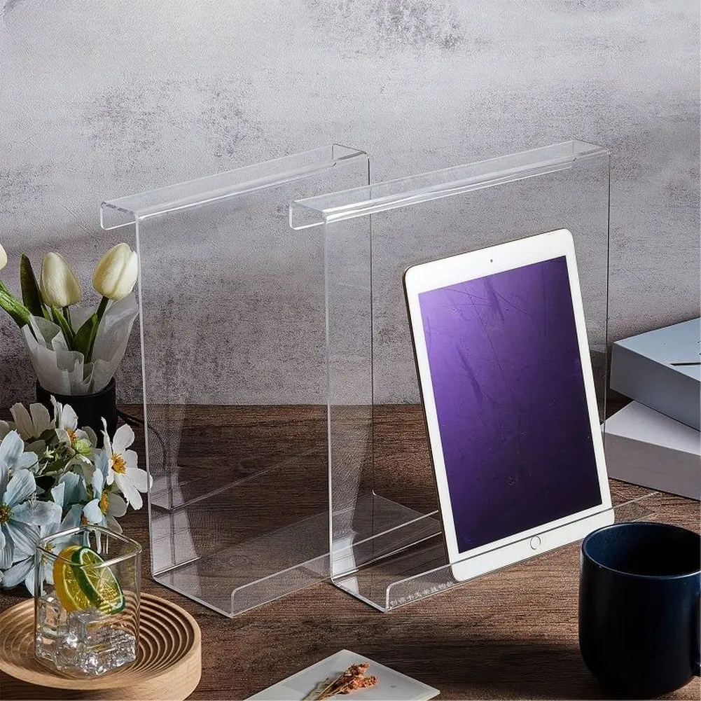 1 Pcs Tablet Mount Treadmill Running Machine Fitness Acrylic Bike Tablet Computer Holder Acrylic Stand Replacement Parts