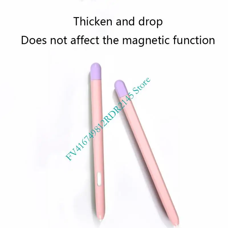 터치 스타일러스 펜 교체 팁/탭을위한 B2EF 소프트 실리콘 탭 귀여운 콜로