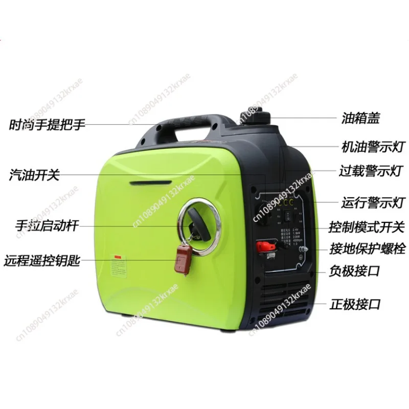 Portable 24V2KW gasoline variable frequency generator