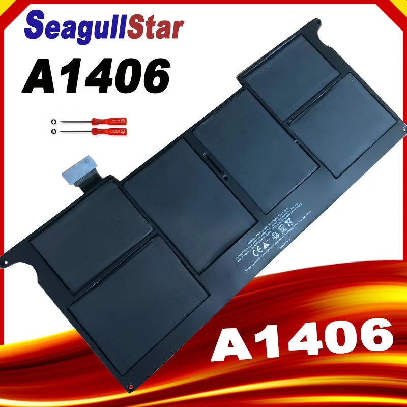 7.3V 35Wh A1375 A1406 Battery For Macbook Air 11 inch A1370 2010 2011 A1465 2012 Year 020-7377-A