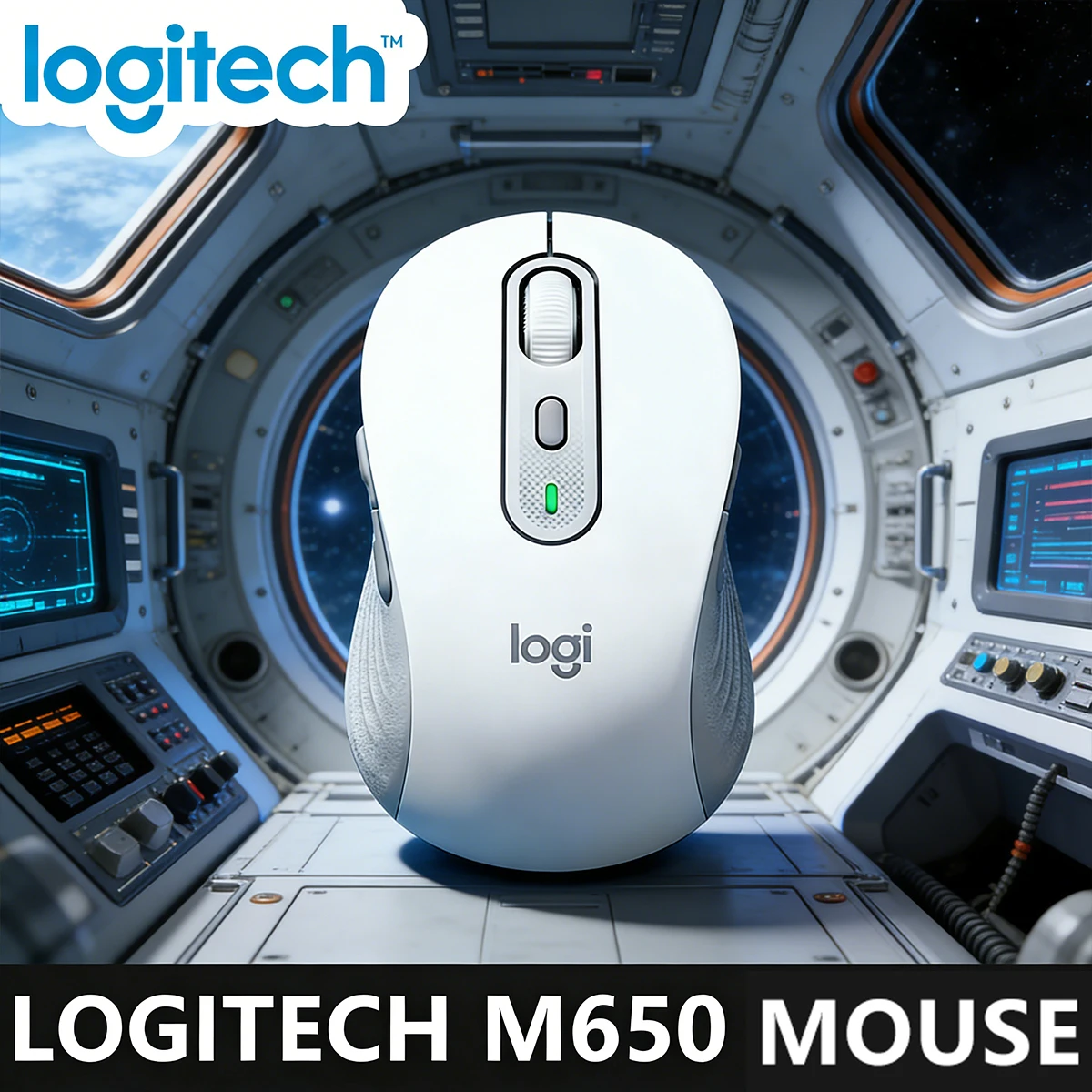 

Logitech M650/M650L Bluetooth Wireless Silent Mouse, High-End Optical Sensor Technology, Programmable Keys, Fits Office Laptop
