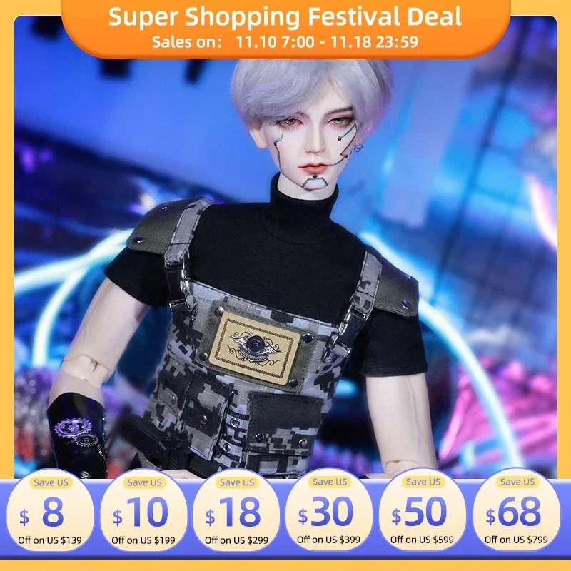 Aaron 1/3 BJD Doll Fashion Doll Gift Resin Toys Male Body Ball Jointed Doll Dropshipping 2021