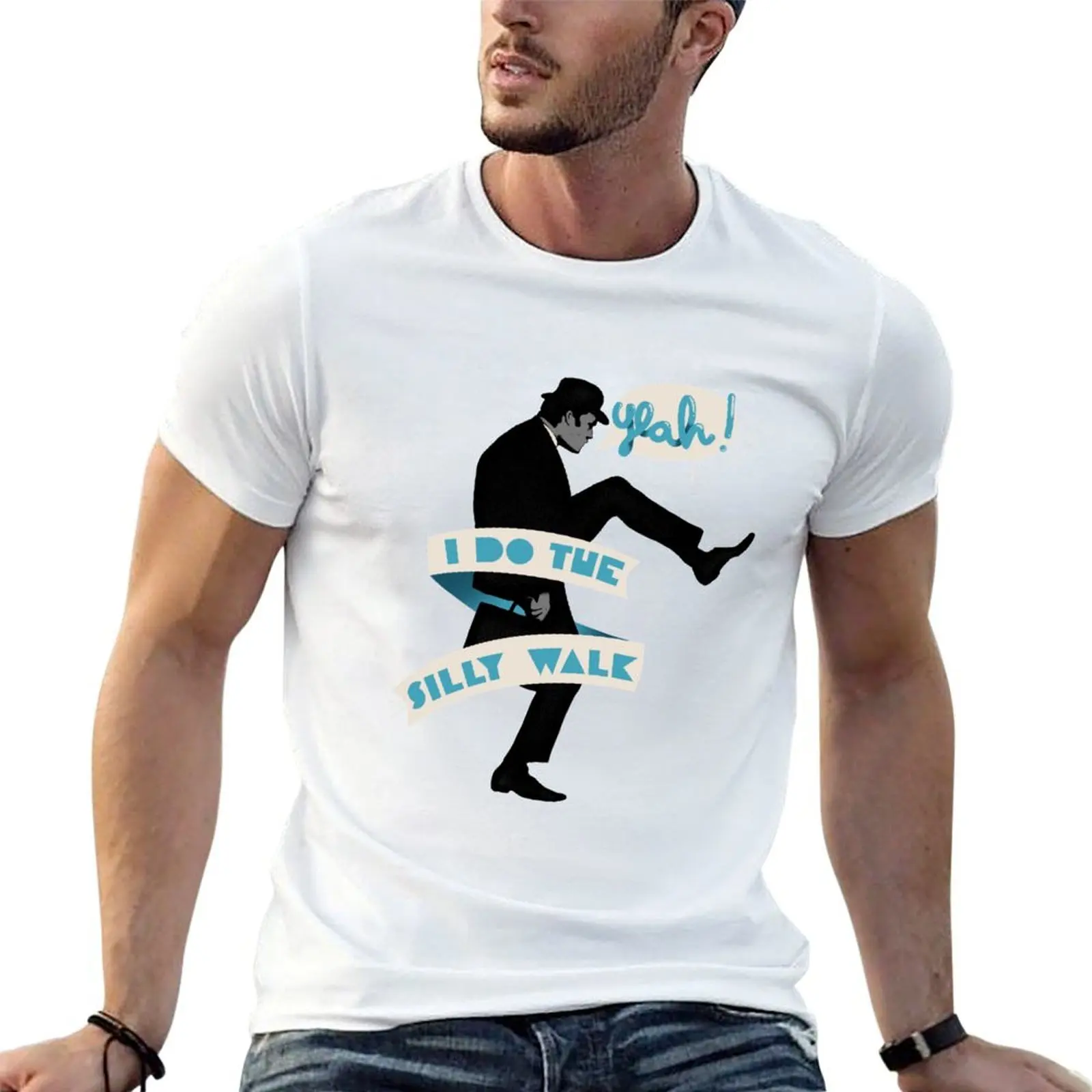 

Silly Walk T-Shirt graphic t shirts for man man t shirt summer cotton t shirts high quality T-shirt