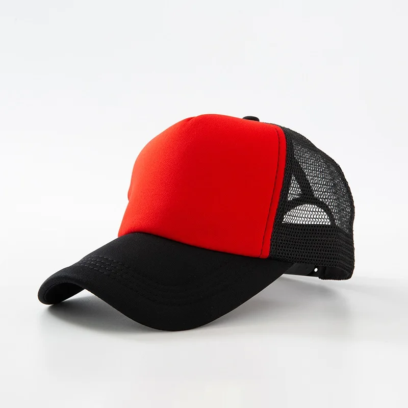 Herren Trucker Caps Schaumstoff Polyester Sport-Baseballmützen Belüftete Hüte für Erwachsene Männer Frauen Gorros – Detail 21
